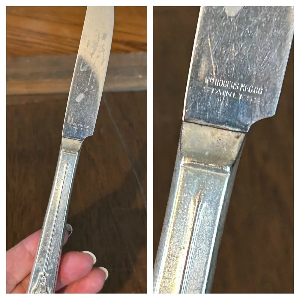 Vintage Silver-Plate Knives